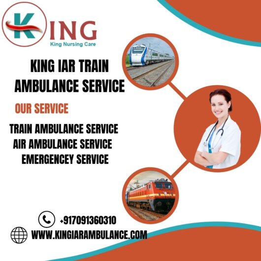 King Train Ambulance Service in Siliguri Provide Life Saving Medical Facilities during Transfer