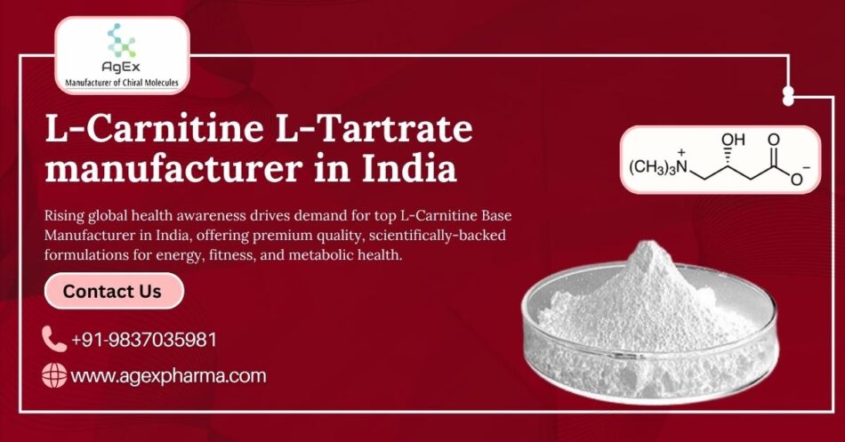 Serving Pharma Needs – L-Carnitine Base Manufacturer in India