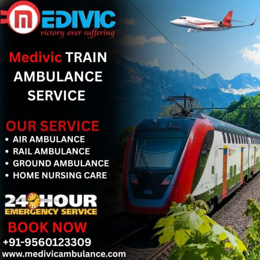 The Team of Low Cost Medivic Train Ambulance in Silchar Guides You Properly