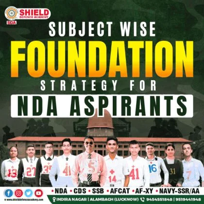 Best NDA foundation coaching in Lucknow : shield defence academy