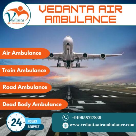 Air Ambulance with Experienced Paramedics and an MD Doctor from Chennai