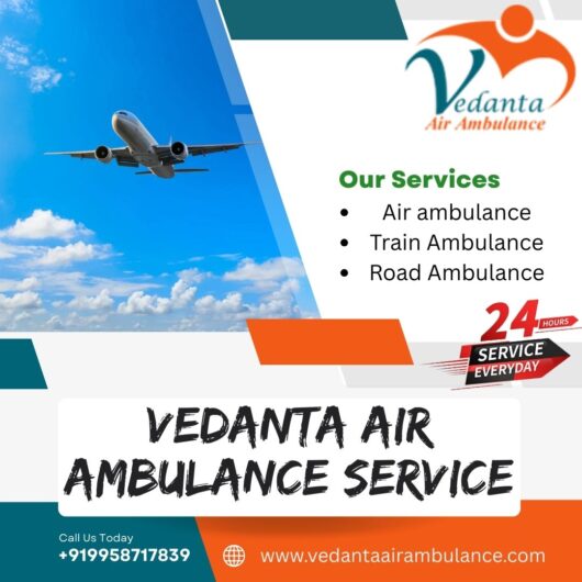 Low-Cost Air Ambulance with Fabulous Medical Aid from Delhi