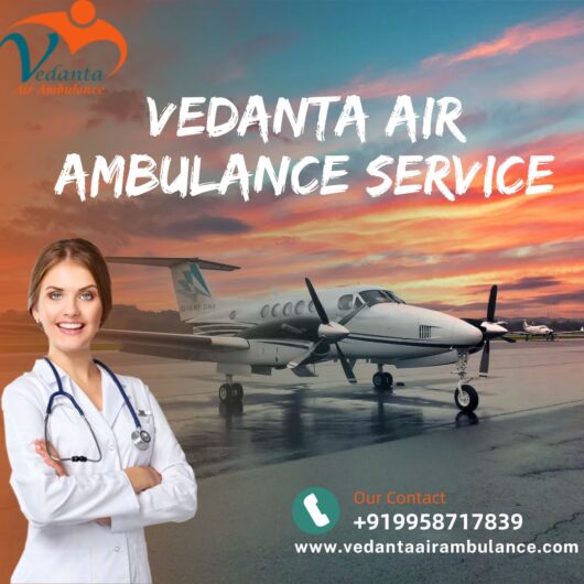 Perfect Air Ambulance from Guwahati with Superior Medical System