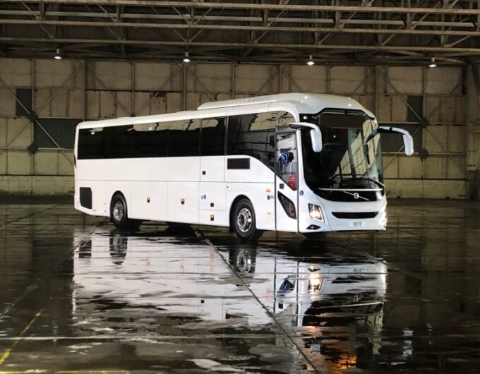 Luxury Volvo Bus Hire in Jaipur for Events
