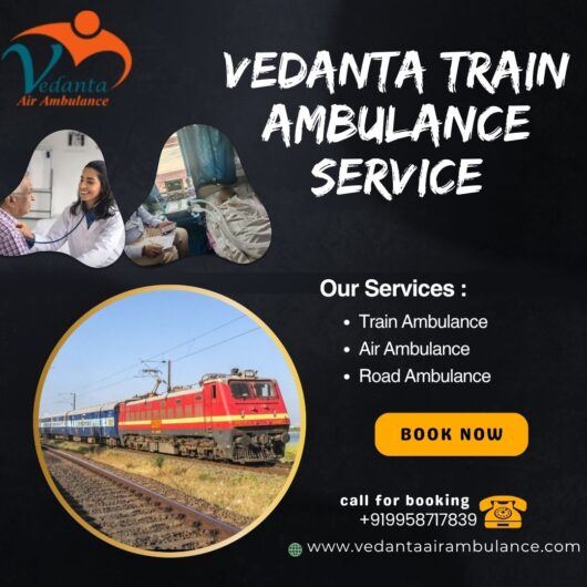 All requirements are met by Kolkata’s Vedanta Train Ambulance