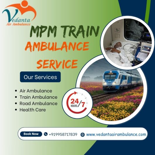 In Bangalore, the Vedanta Train Ambulance has all the equipment it requires
