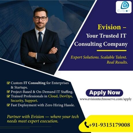 Searching for the Right IT Consulting Partner – Evision Technoserve