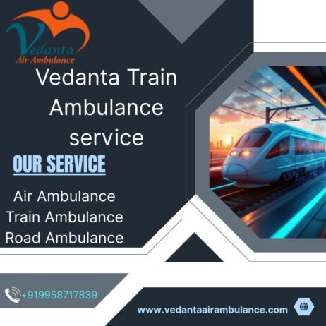 Book Vedanta Train Ambulance service in Malda Town now for live care of your patient