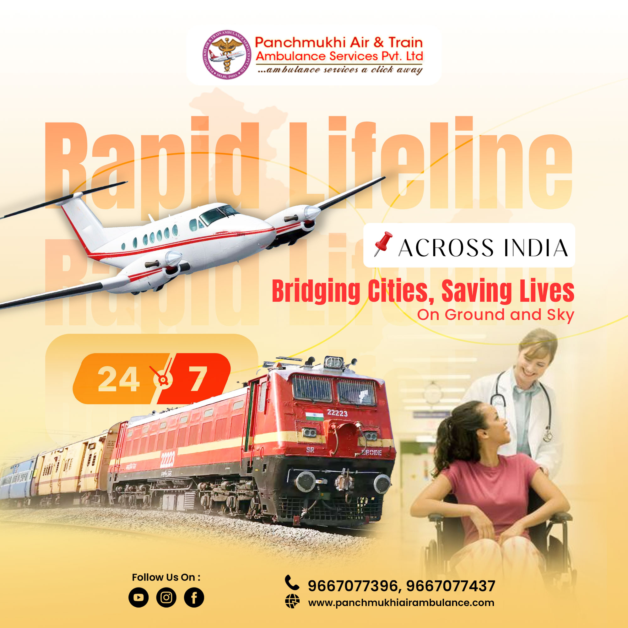 Take Advantages of Travelling in a Protected Air Ambulance in Bangalore