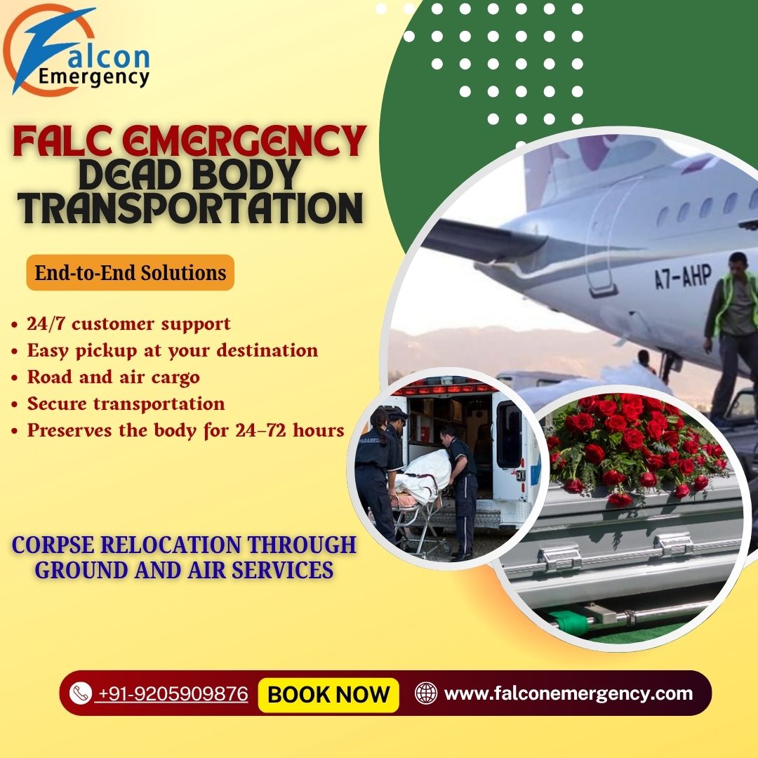 FALC Emergency provides hassle-free body transportation by air cargo in Guwahati