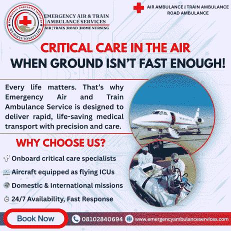 The Team Support: Emergency Air Ambulance Services in Delhi