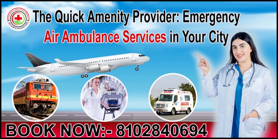 Resourceful Air Ambulance Services in Delhi by Emergency Modest Medical Conveyance