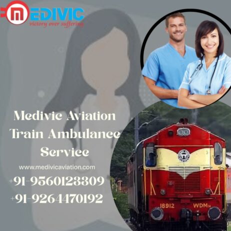 Medivic Aviation Train Ambulance Service in Raigarh is giving full effort for the patients