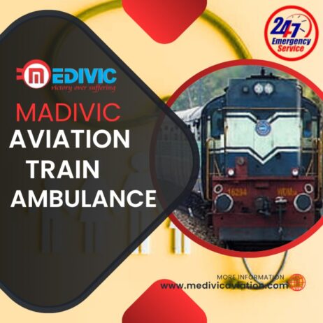 Medivic Aviation Train Ambulance Service in Mumbai offers a better price rate
