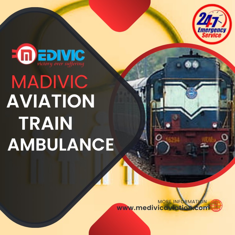 Medivic Aviation Train Ambulance Service in Mumbai offers a better price rate