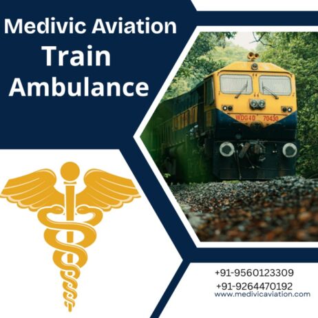 Medivic Aviation Train Ambulance Services in Patna is giving a discounted price