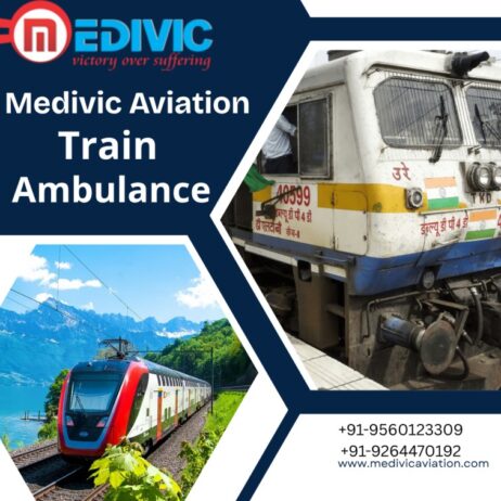 Medivic Aviation Train Ambulance Services in Bangalore is taking an impressive charge
