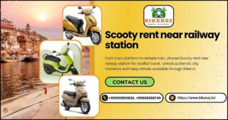 Scooty-rent-near-railway-station