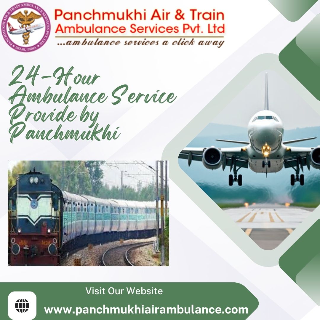 Get Safe Patient Transfer Panchmukhi Full ICU Care Air Ambulance from Delhi