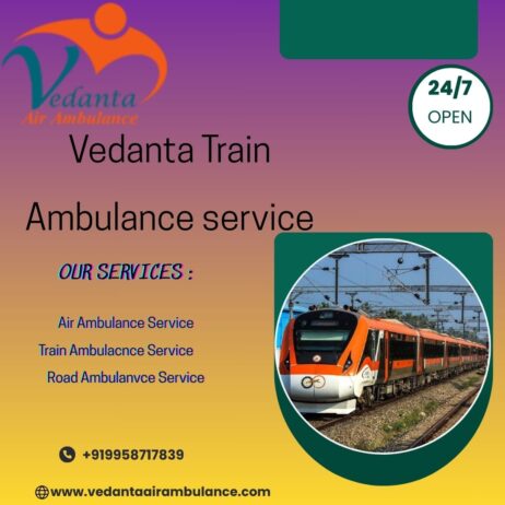 Vedanta Train Ambulance Services in Varanasi– Travel with a Highly Trained Team
