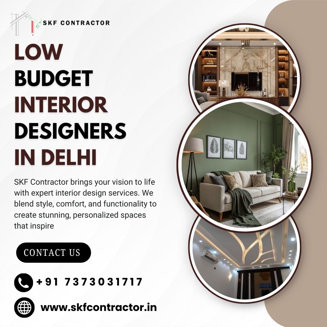 Best Low Budget Interior Designers in Delhi for Homes