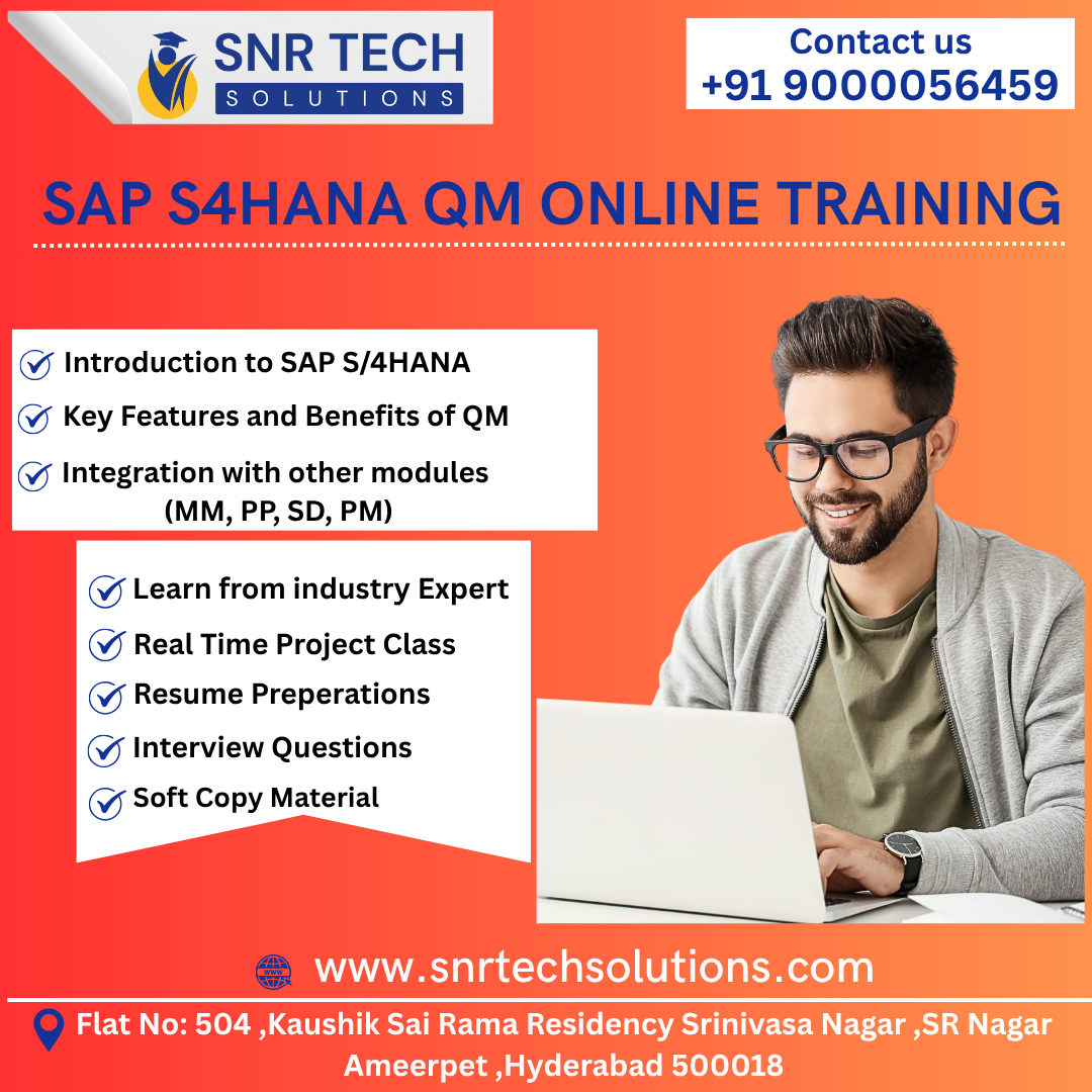 best sap s4hana qm online training in hyderab ad