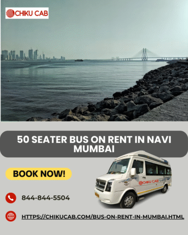50 Seater Bus on Rent in Navi Mumbai – Chiku Cab Services