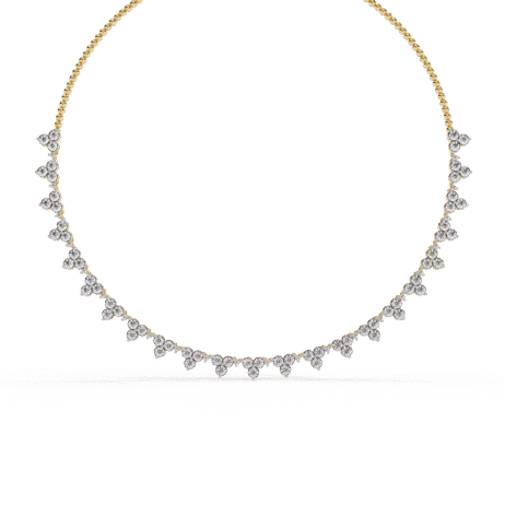 Raindrop Necklace 2.14 Ct lab grown diamond