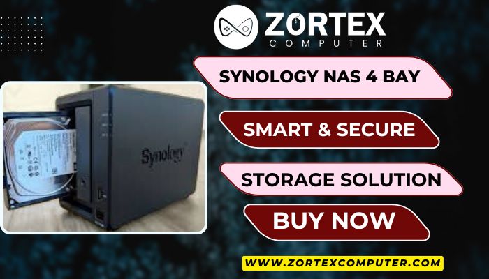 Synology NAS 4-Bay Smart & Secure Storage Solution – Buy Now
