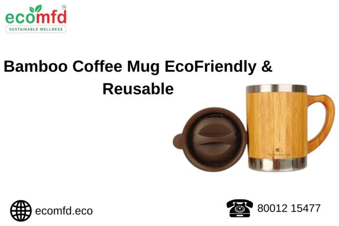 Eco-Friendly Bamboo Coffee Mug – Stylish & Sustainable