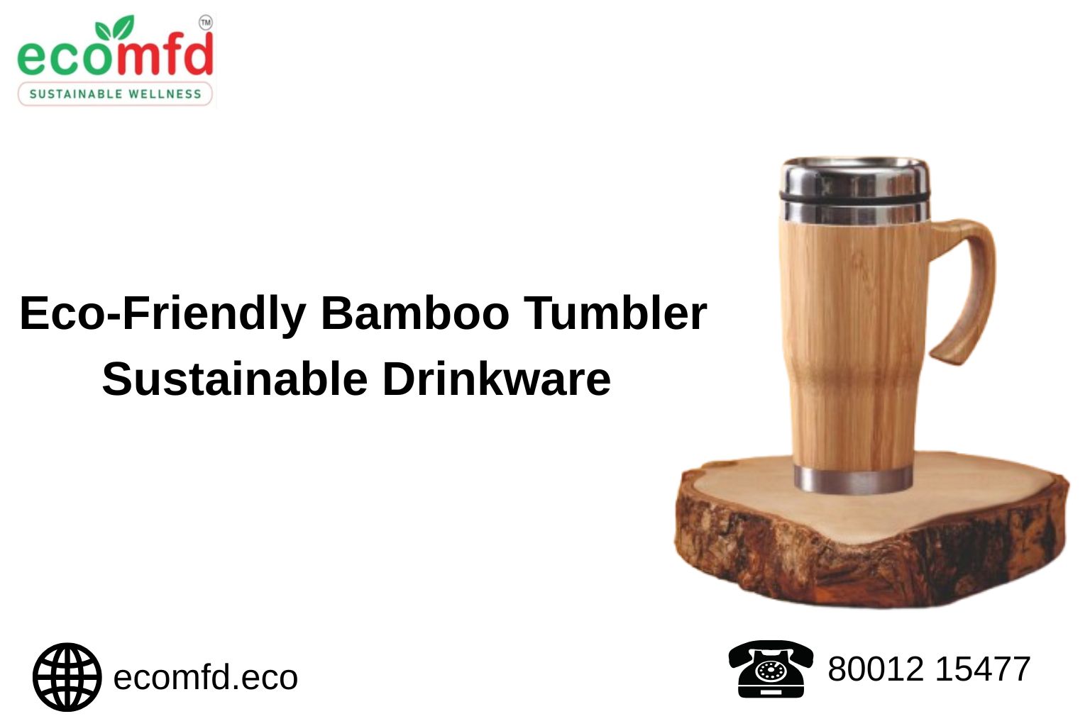 Eco-Friendly Bamboo Tumbler – Sustainable Drinkware