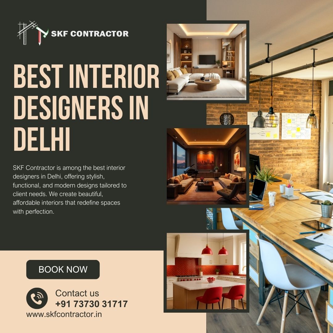 Which Companies Provide the Best Interior Designers in Delhi?