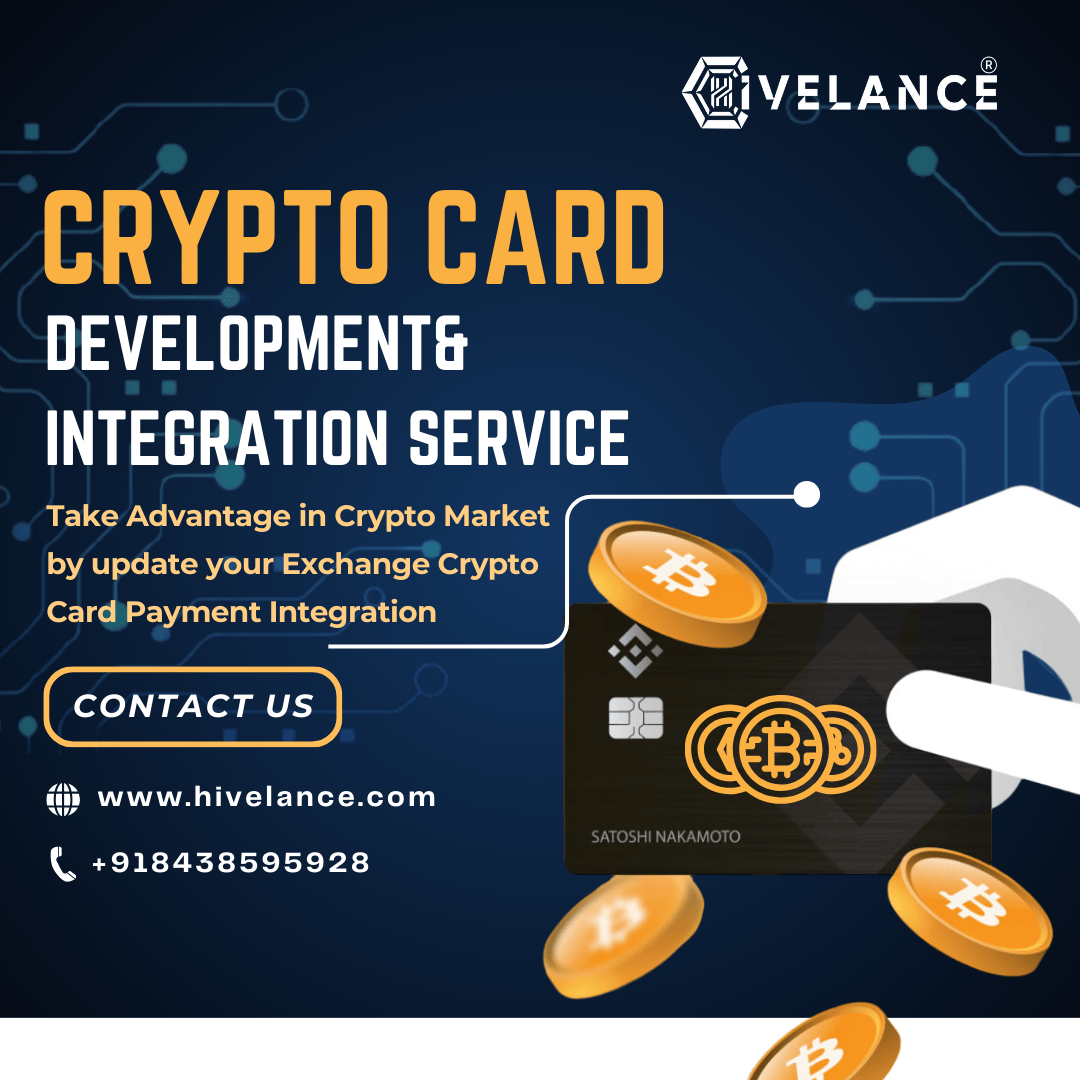 Best crypto card development Company – Hivelance