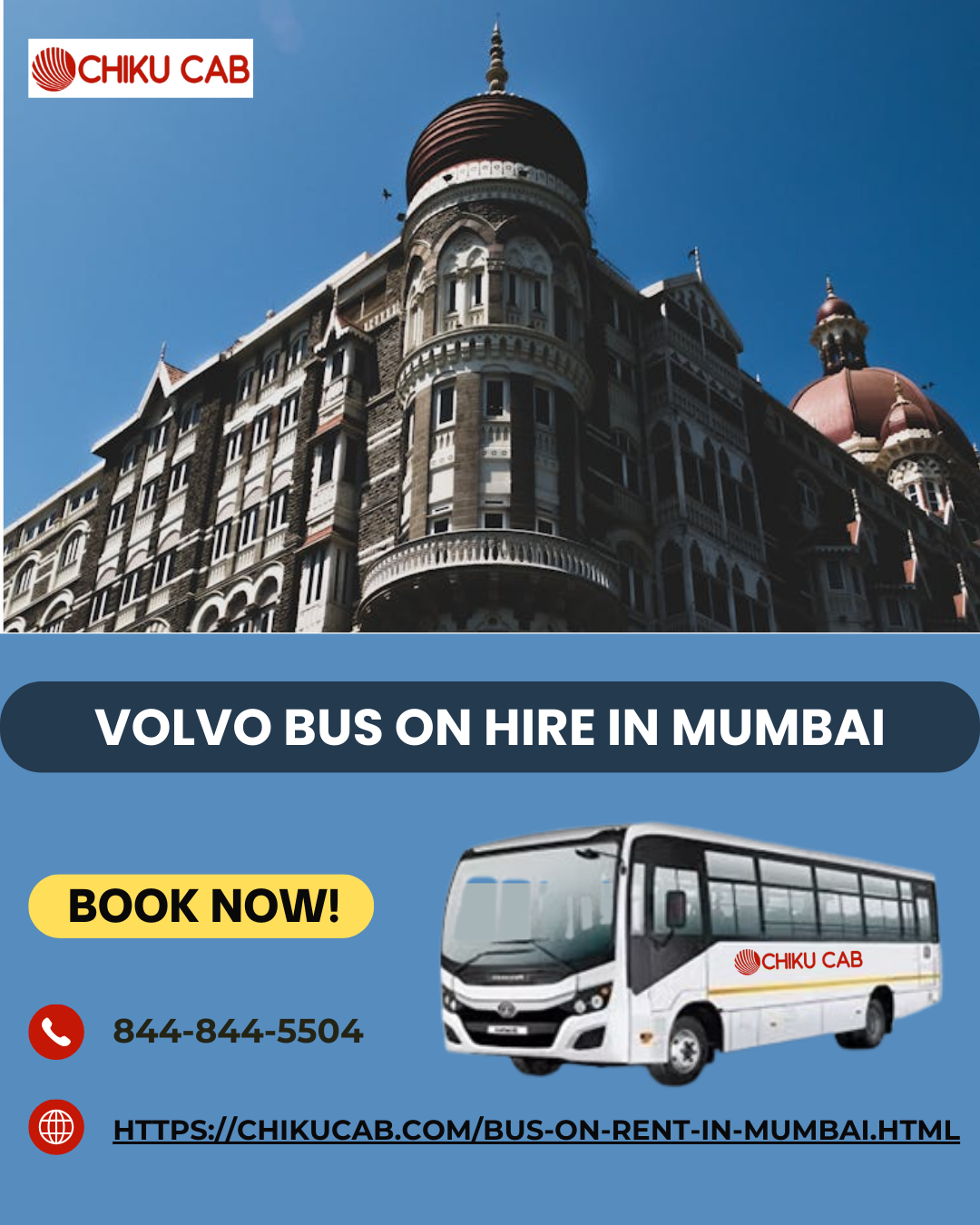 Volvo Bus on Hire in Mumbai – Safe & Comfortable Group Travel