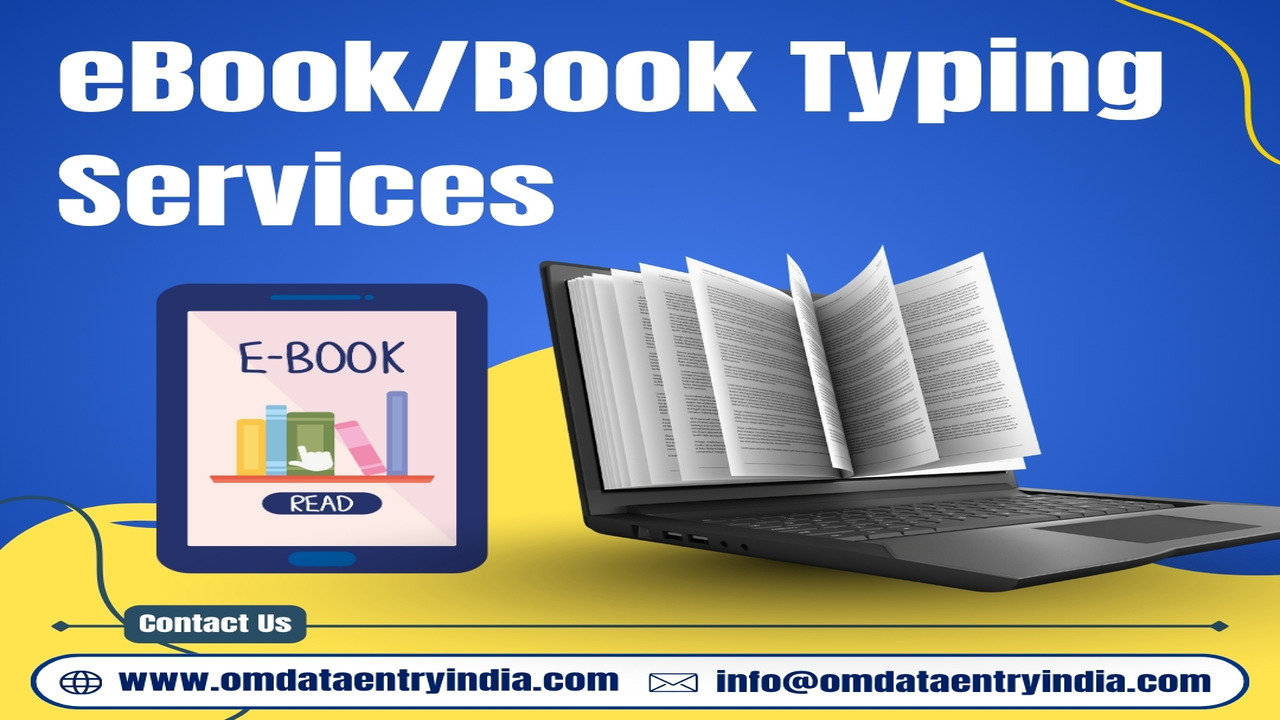 Outsource eBook/Book Typing Services in India