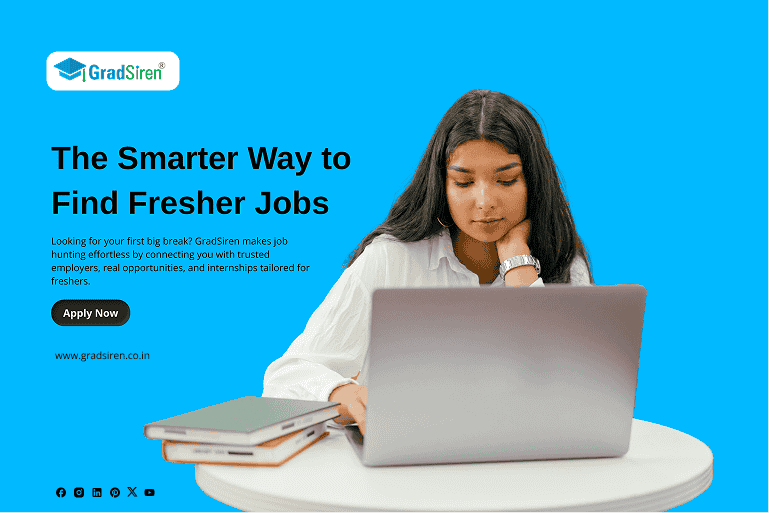 The Smarter way to find Fresher Jobs