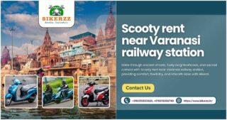 Scooty-rent-near-Varanasi-railway-station
