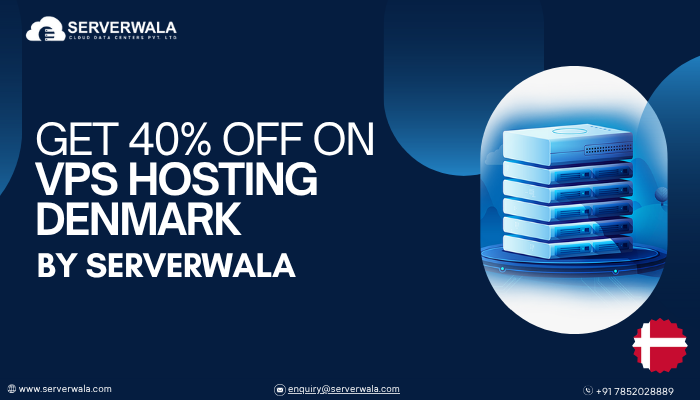 Get 40% OFF on VPS Hosting Denmark by Serverwala