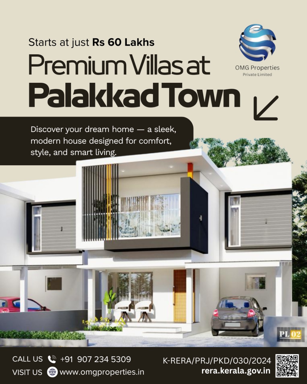 3 BHK VILLAS IN PALAKKAD
