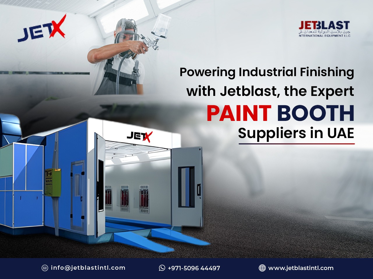 Need Quality Paint Booth Suppliers in UAE? Jetblast Is Your Trusted Partner