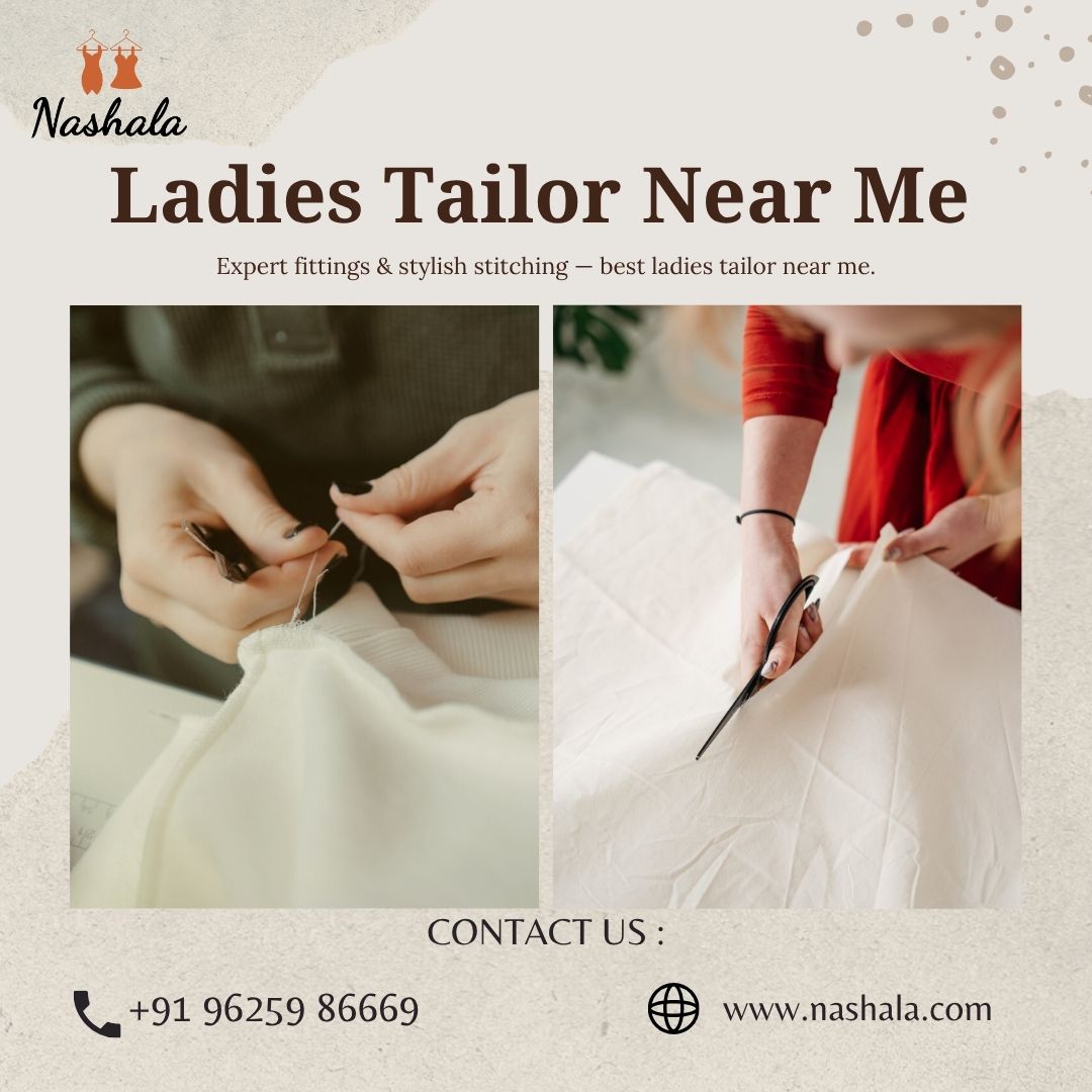 Get Designer Wear from the ladies tailor near me Services