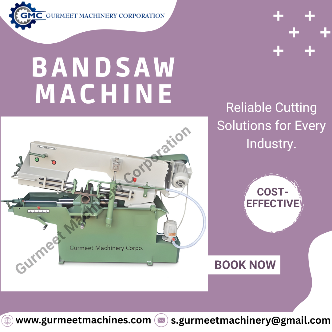 High-Performance Bandsaw Machine for Smooth And Accurate Cutting