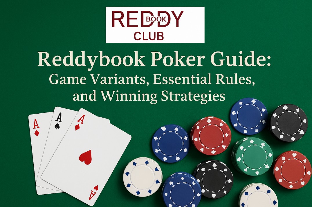 ReddyBook Poker Guide: Variants, Core Rules & Proven Winning Strategies