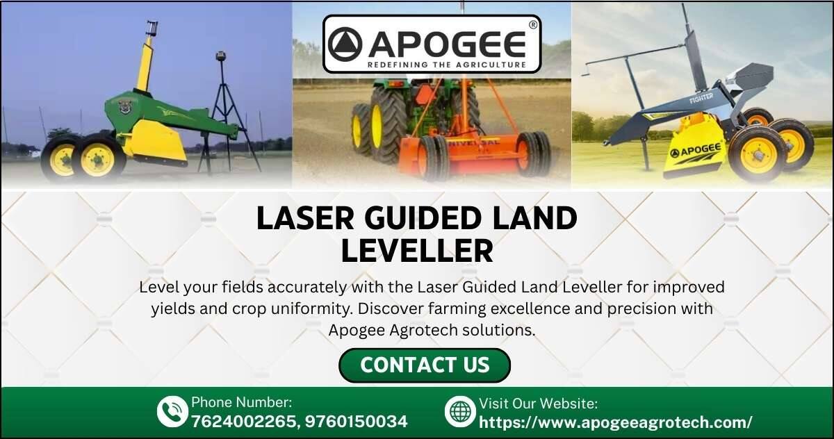 Reaching New Farming Heights with Laser Guided Land Leveller