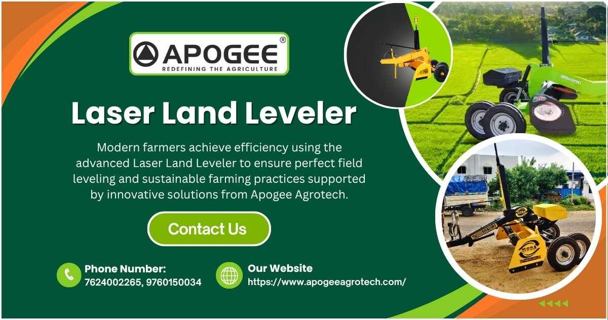 Transform Your Agriculture Using Laser Land Leveler Today
