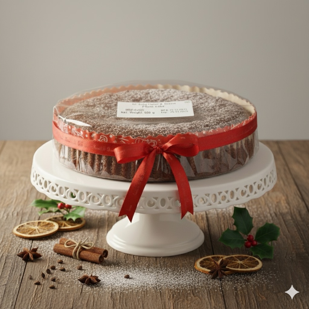 Delicious Christmas Plum Cake 500g – Perfect Festive Treat from DP Saini Florist & Bakers