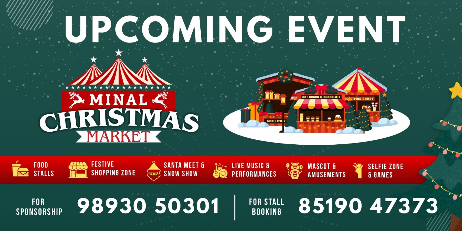 Minal Christmas Market – The Most Magical Christmas Celebration Awaits You in Bhopal!