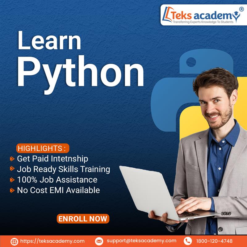 python Full stack training in Hyderabad | Teks Academy