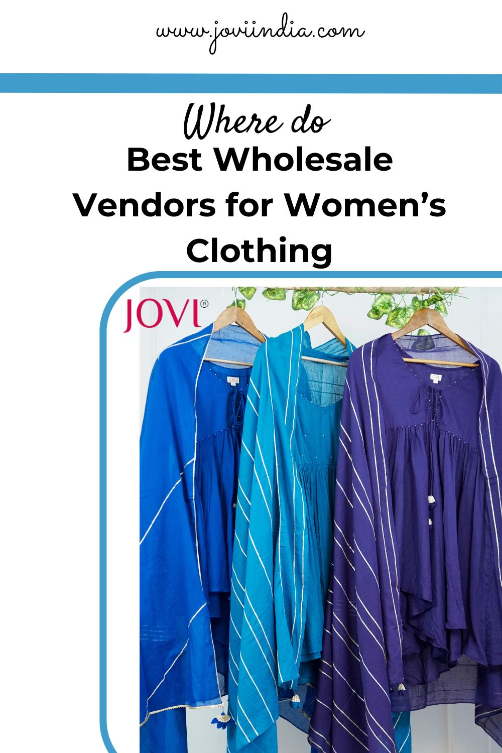 Affordable Wholesale Women Clothing Shop JOVI Fashion India