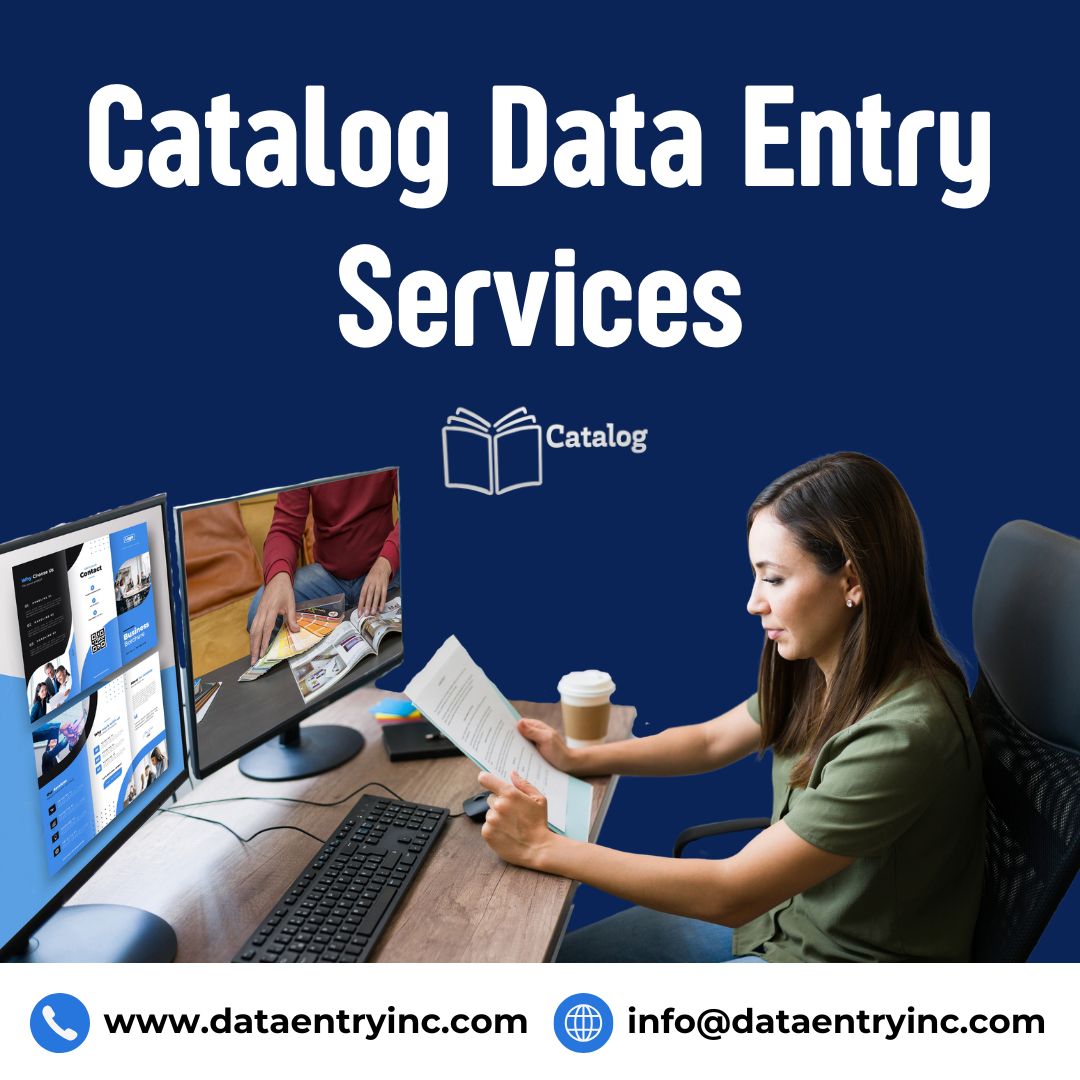 Best Catalog Data Entry Services in India